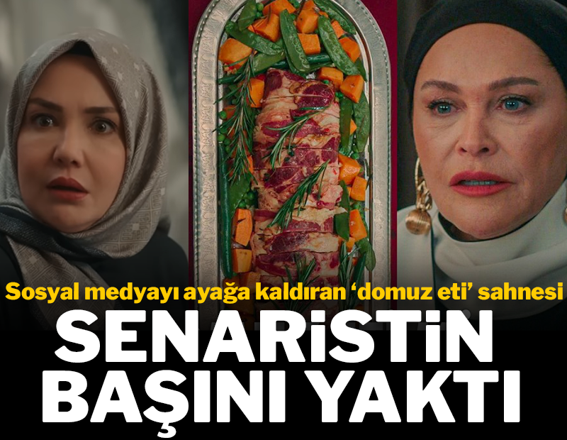 Sosyal medyayı ayağa kaldıran sahne senaristin başını yaktı