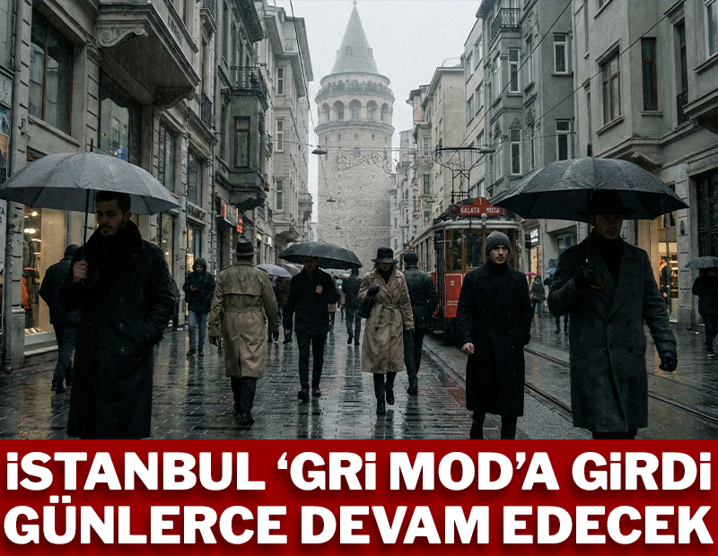 İstanbul'da günlerce gri mod başladı! 12 il için sarı kodlu alarm verildi