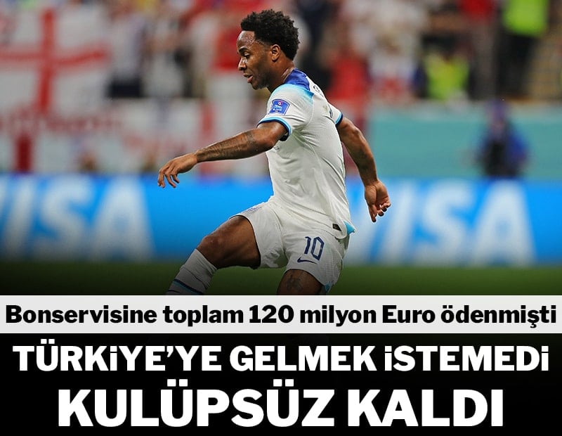 Raheem Sterling kulüpsüz kaldı