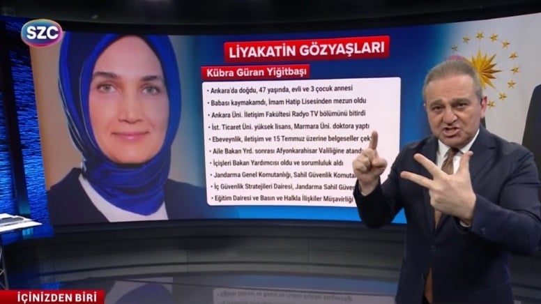 Jandarmadan artık Radyo Televizyon Mezunu Bakan Yardımcısı Kübra Hanım sorumlu: Liyakat ağlıyor