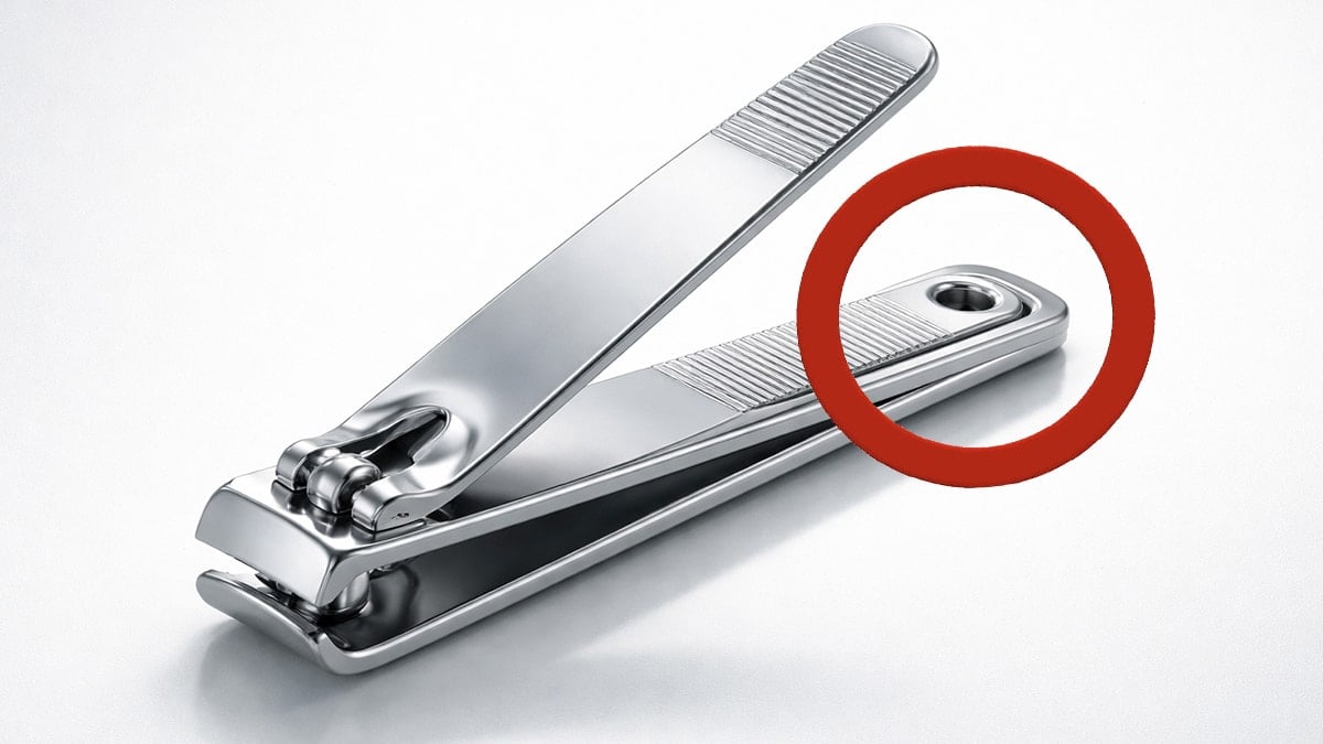 Tırnak makasındaki o küçük deliğin asıl amacı ortaya çıktı