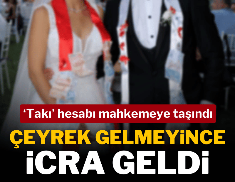 Taktığı çeyrek geri gelmeyince dava açtı; icrayla aldı