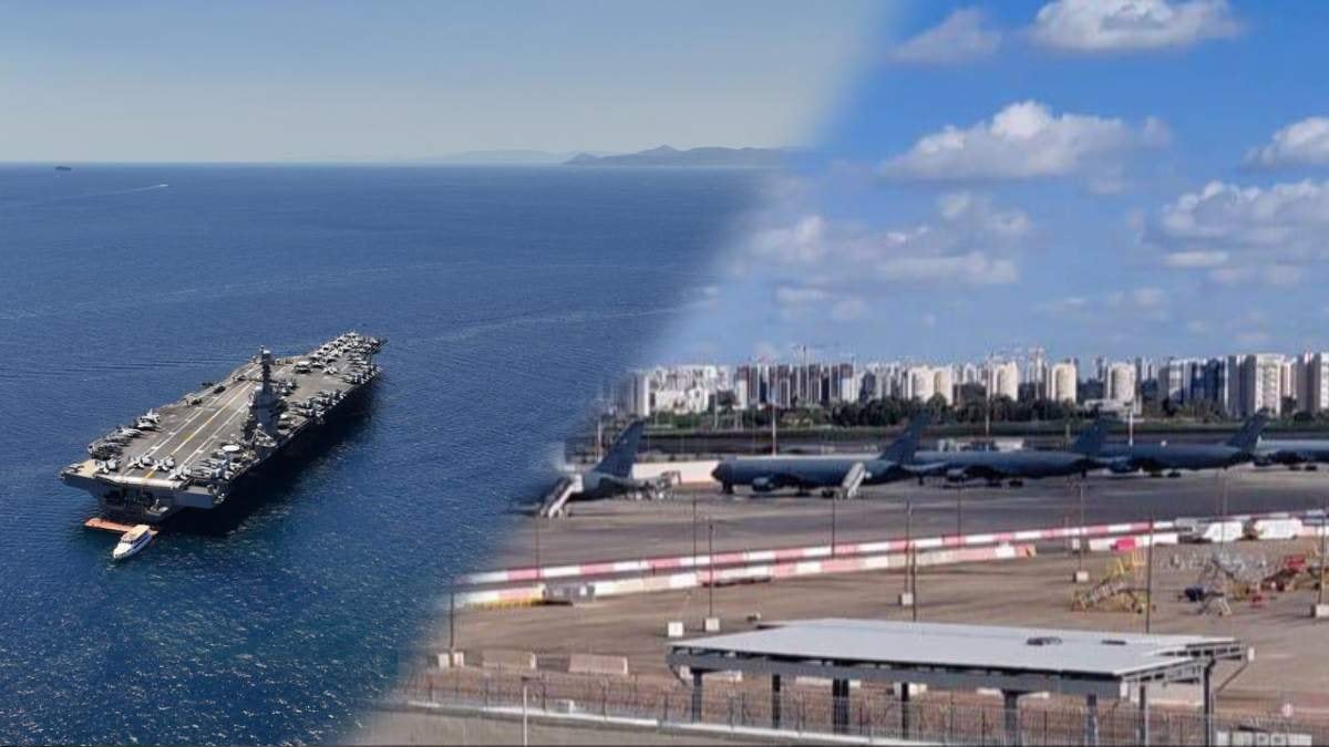 ABD'nin dev savaş makinesi, İran'a karşı İsrail açıklarında konuşlandı