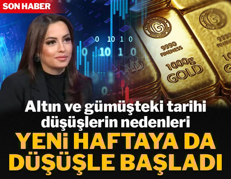 Filiz Eryılmaz açıkladı: Altın ve gümüşteki tarihi düşüşün sebepleri