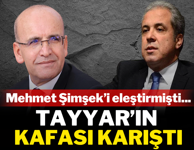 Mehmet Şimşek'i eleştiren Şamil Tayyar'ın kafası karıştı: "Özel hesapları olsa gerek"