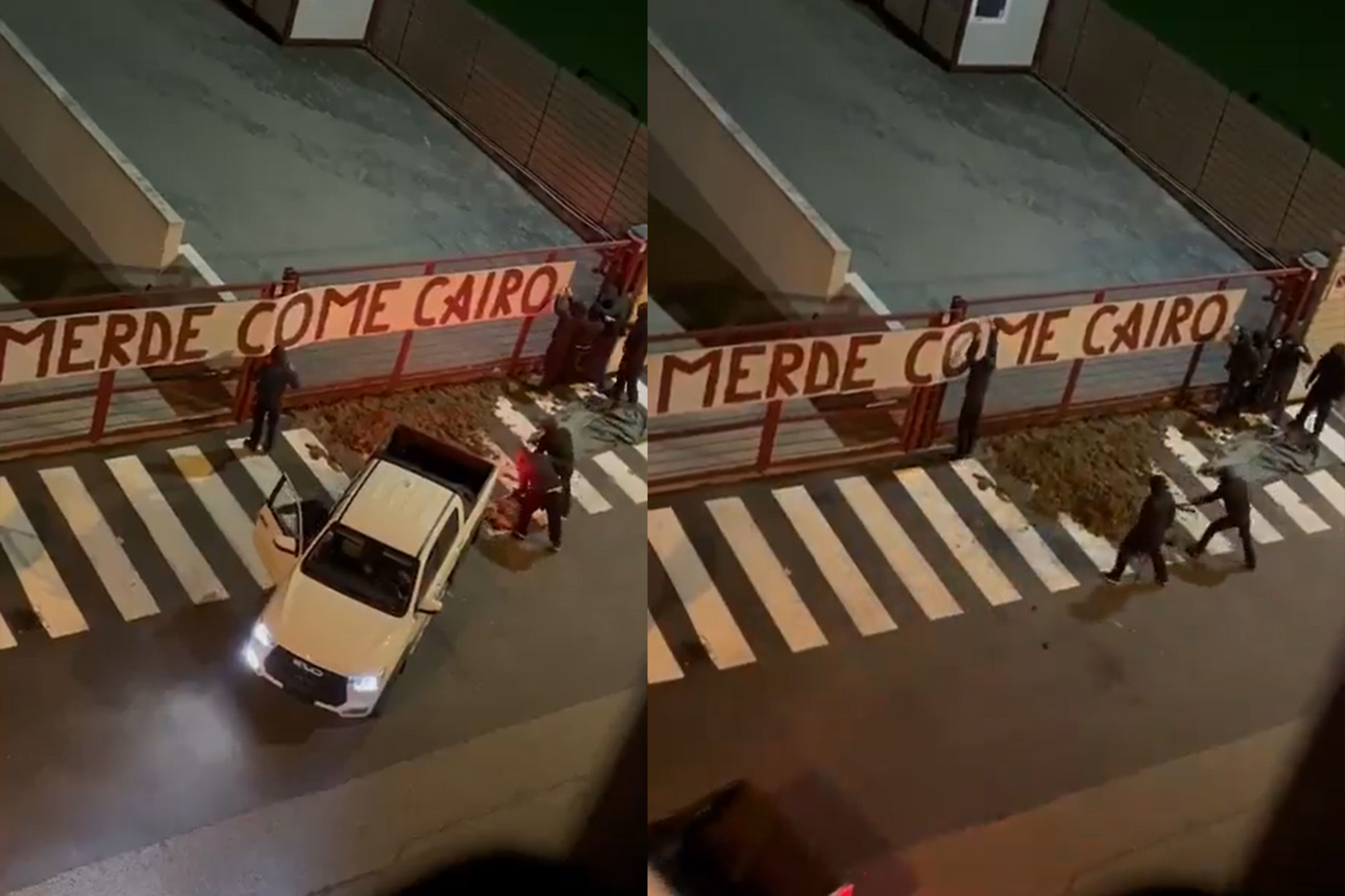 Taraftarlar takıma sinirlendi, tesislerin kapısına bir kamyon dışkı döktü!