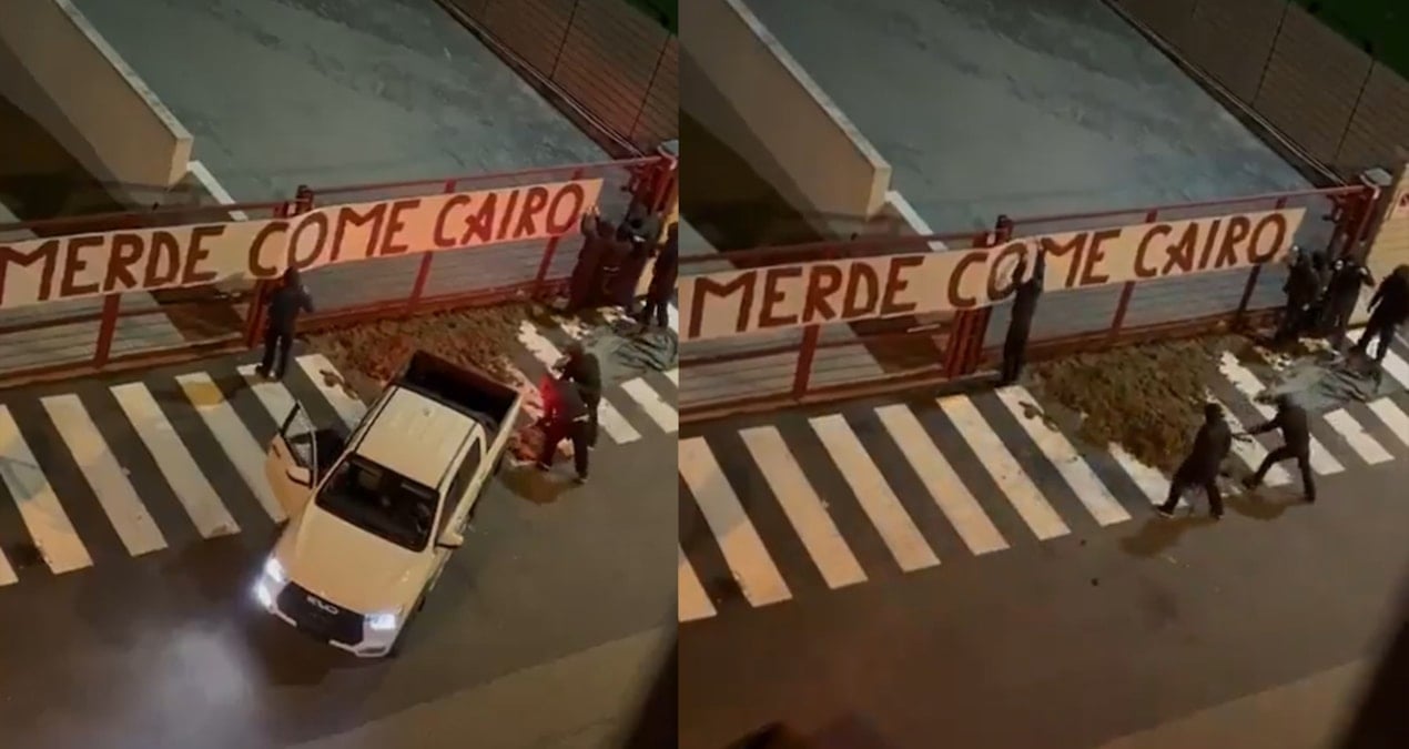 Taraftarlar takıma sinirlendi, tesislerin kapısına bir kamyon dışkı döktü!