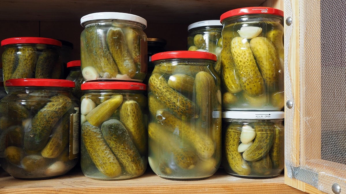 Turşu yerken iki kere düşünün