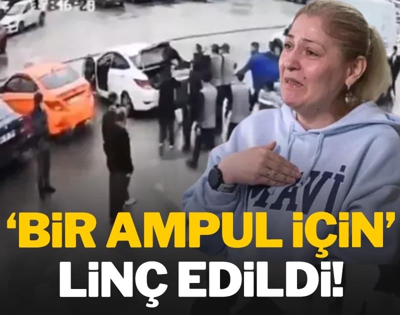 'Bir ampul için' linç edildi