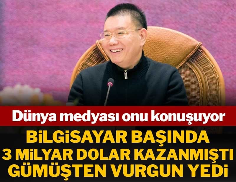 Dünya medyası onu konuşuyor! Bilgisayar başında 3 milyar dolar kazanmıştı; gümüşten vurgun yedi