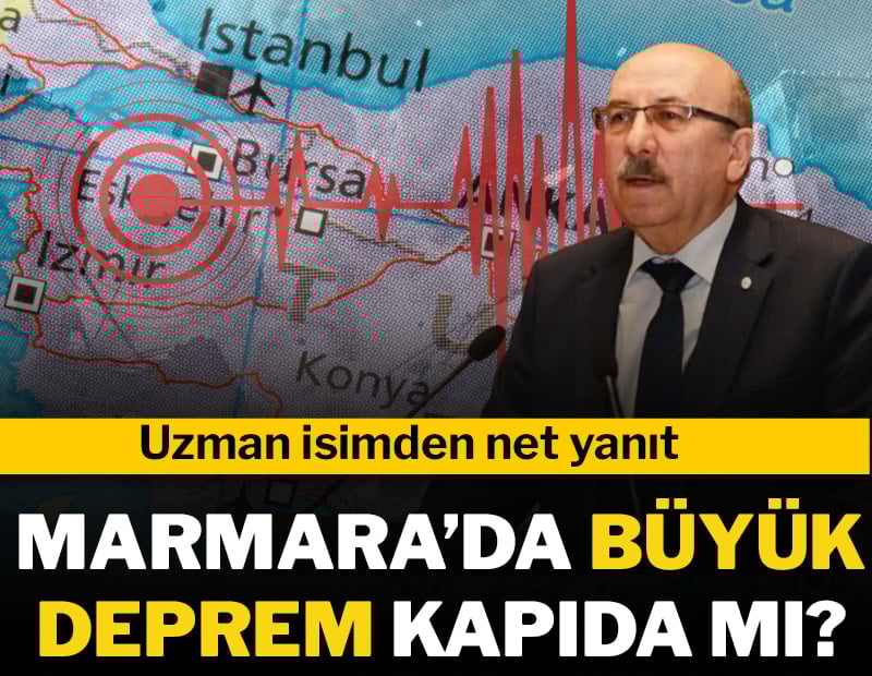 Uzman isimden Marmara için '7 büyüklüğünde deprem' uyarısı