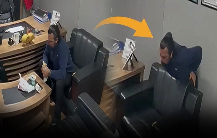 Boğazına lokma kaçan sağlık çalışanı kendini böyle kurtardı!