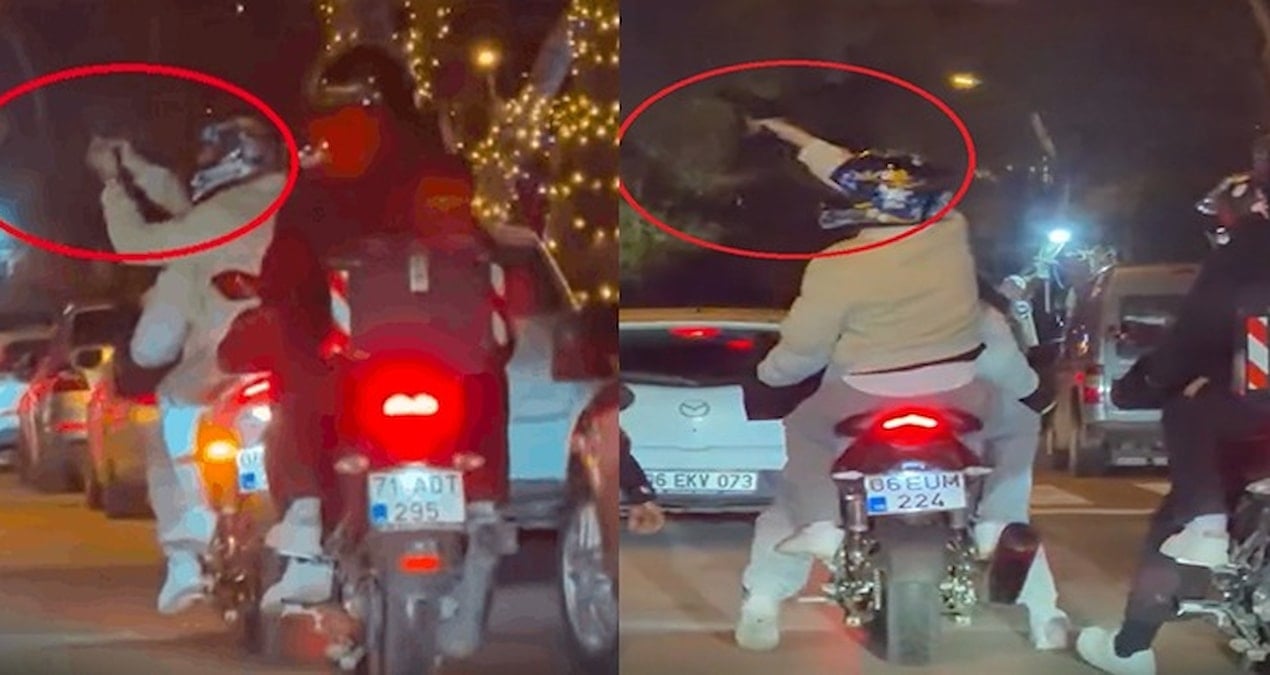 Magandalar gerçek, silahları sahte: Sokaklarda insanları korkuttular