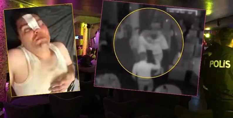 Gençlerin eğlencesi garson dayağıyla hastanede bitti!