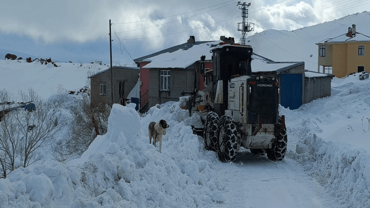 Iğdır'da 14 köy yolu kardan ulaşıma kapandı
