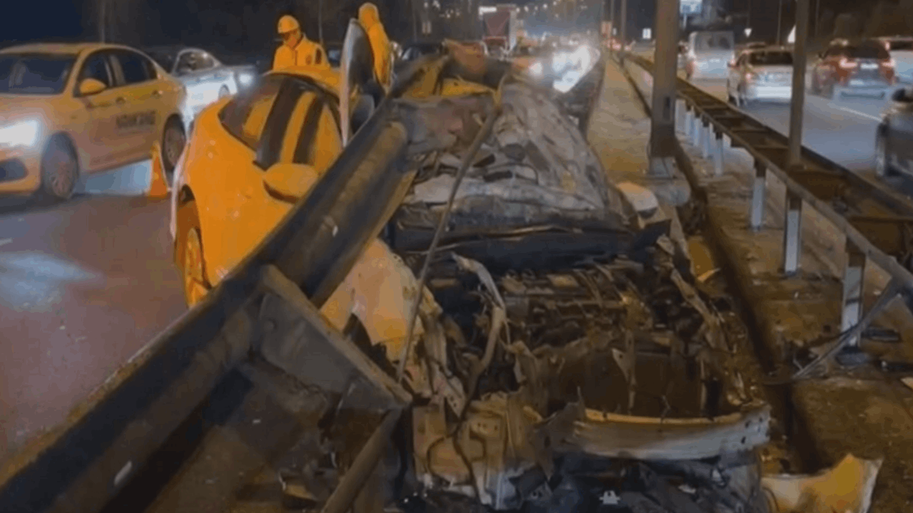 Ataşehir'de makas atan sürücü faciaya yol açtı