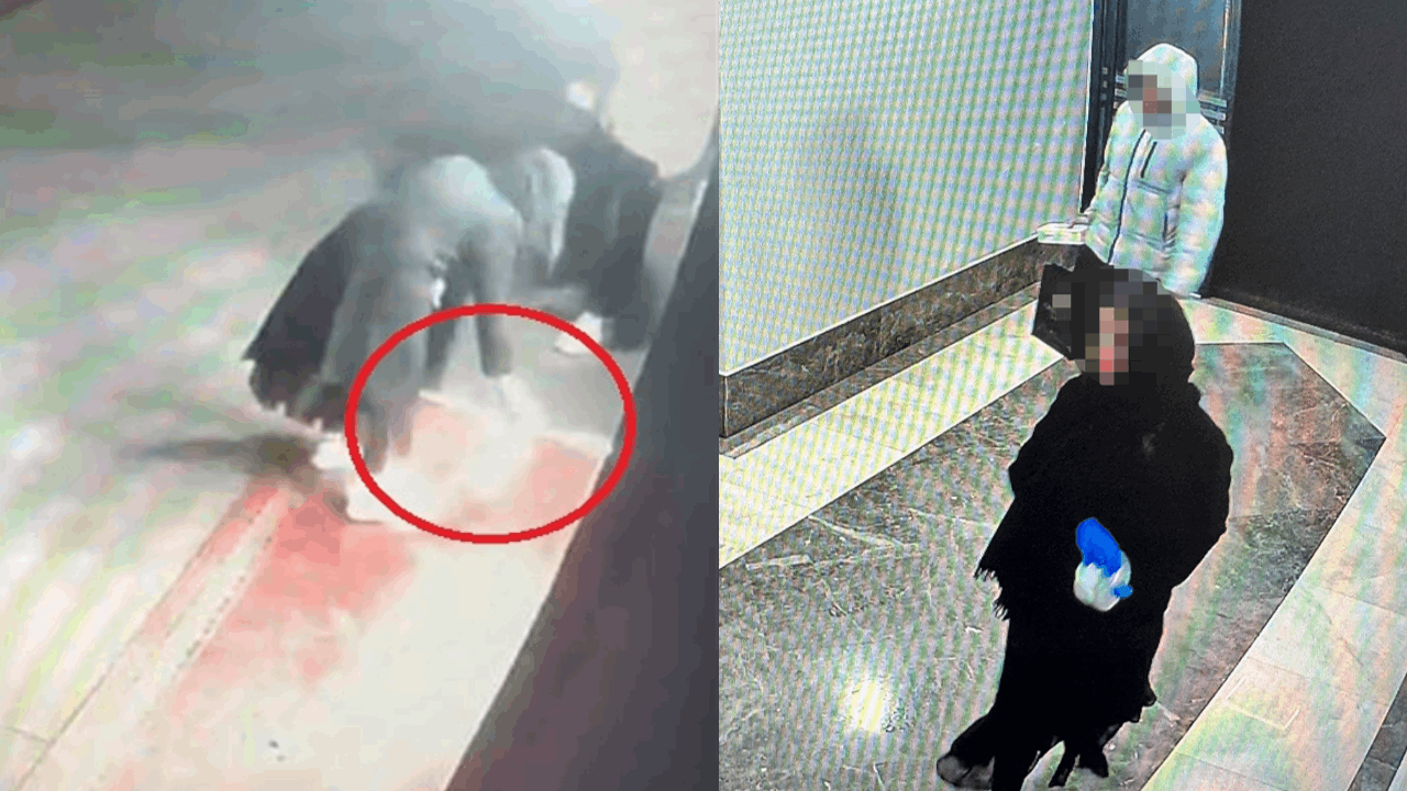 Apartmana büyü paniği: Karanlıkta geldiler, idrar ve toz döktüler!
