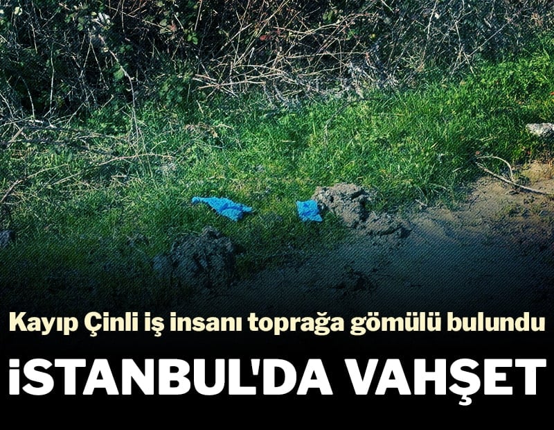 İstanbul'da vahşet! Kayıp Çinli iş insanı toprağa gömülü bulundu