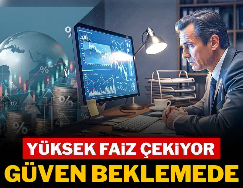Yüksek faiz çekiyor, güven baklemede