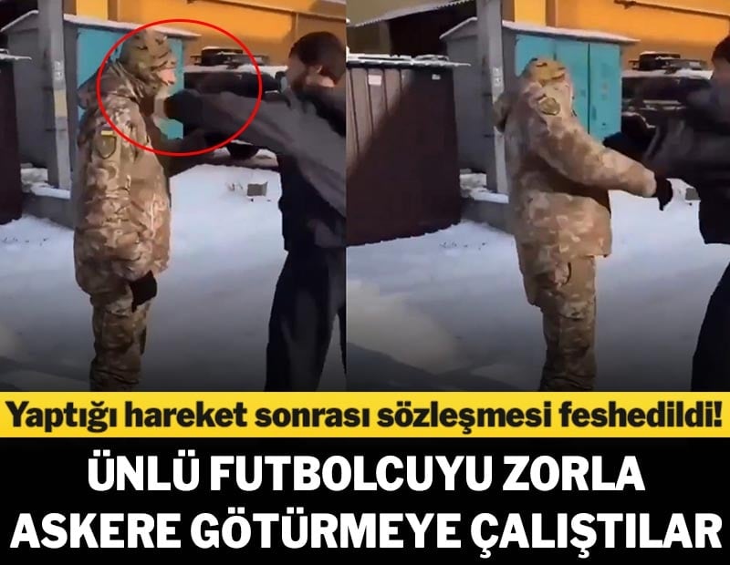 Ünlü futbolcuyu zorla askere götürmek istediler! Sözleşmesi feshedildi