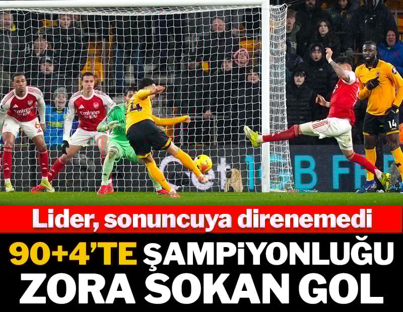 90+4'te şampiyonluğu zora sokan gol