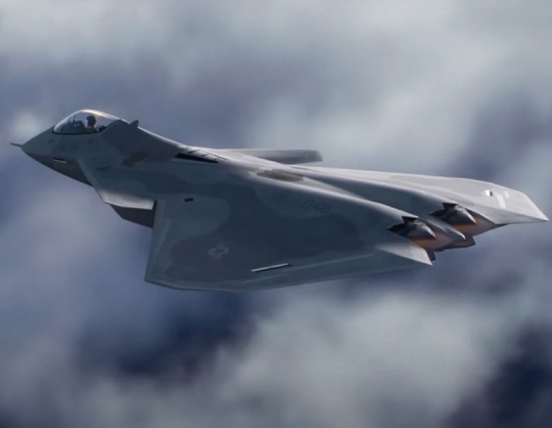 F-35'leri hangara sokacak F-47'ler ilk kez görüntülendi! ABD uçurmak için gün sayıyor