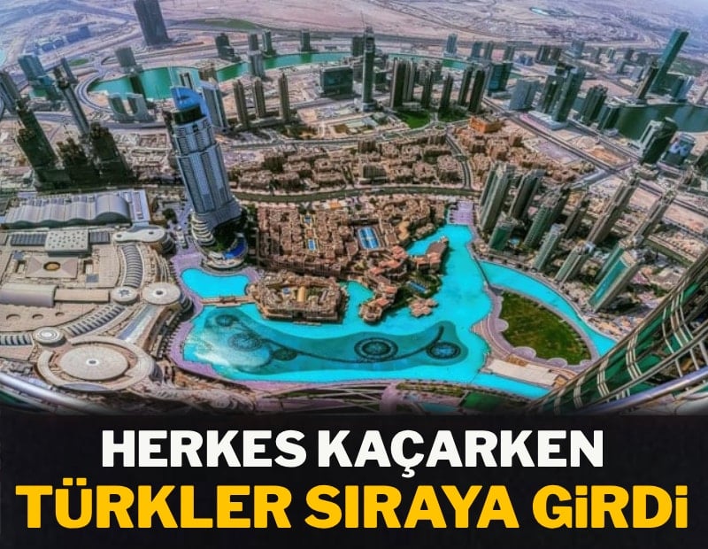 Herkes kaçarken Türkler sıraya girdi