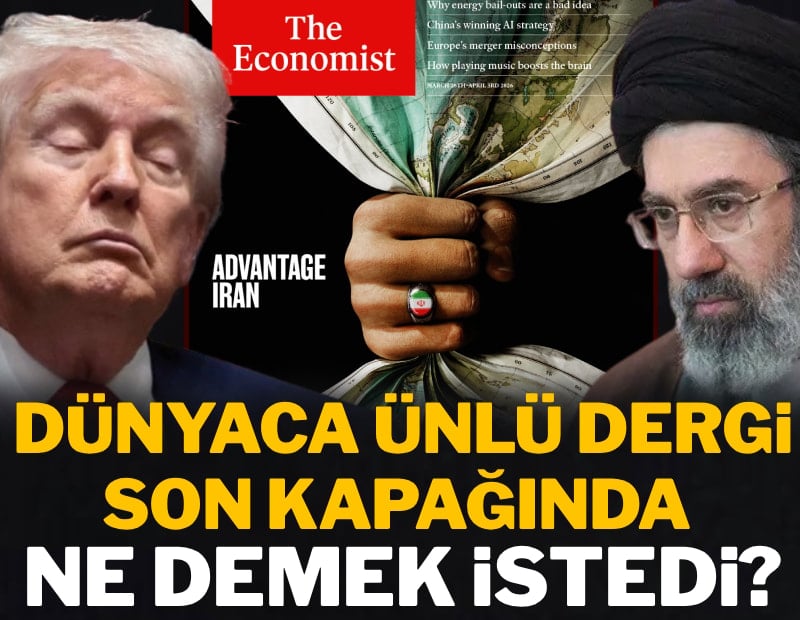 Dünyaca ünlü dergi İran kapağında ne demek istedi?