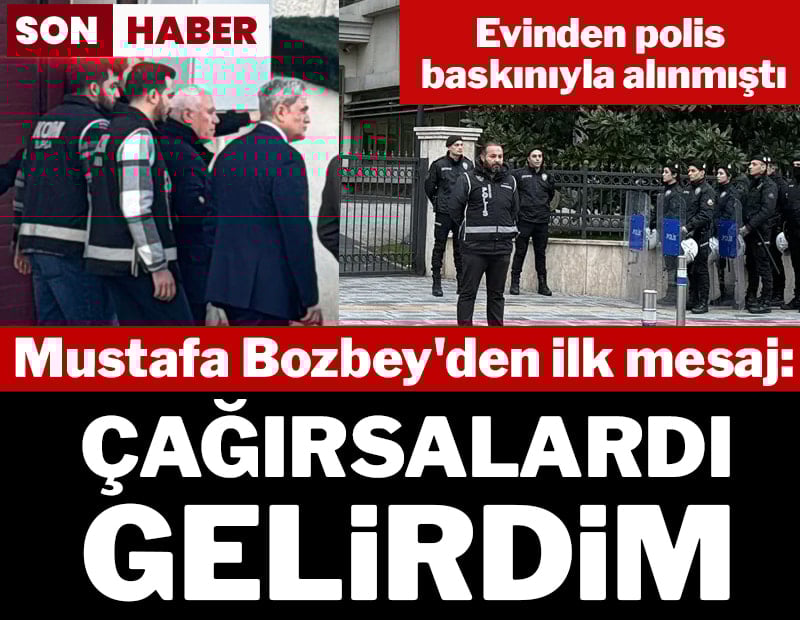 Son dakika...Bursa Büyükşehir Belediye Başkanı Mustafa Bozbey gözaltına alındı