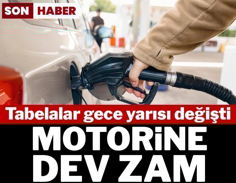 Akaryakıtta tabelalar gece yarısı değişti: Motorine zam geldi