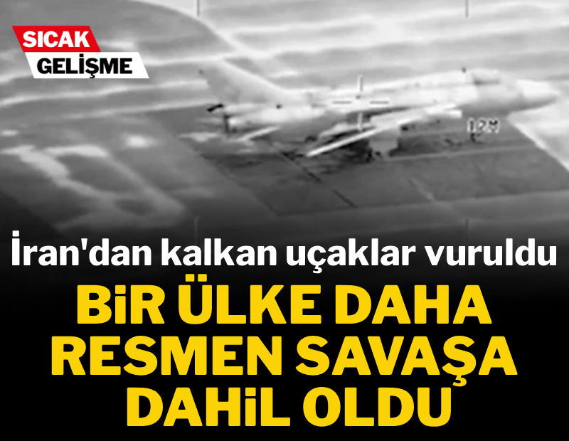 Bir ülke daha savaşa katıldı: Katar, İran'dan kalkan uçakları vurdu
