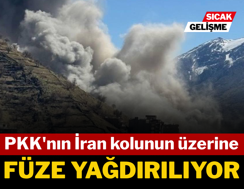 İran, PKK'nın İran koluna bomba yağdırıyor