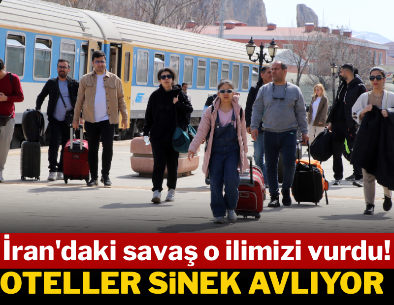 İran'daki savaş o ilimizi vurdu! Oteller sinek avlıyor