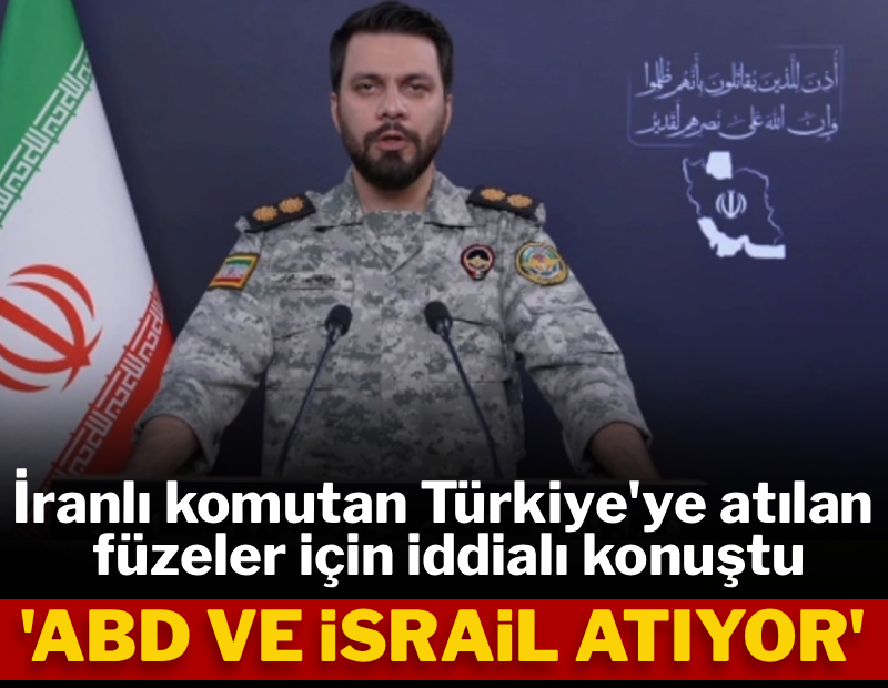 İranlı komutan, Türkiye'ye atılan füzeler için iddialı konuştu