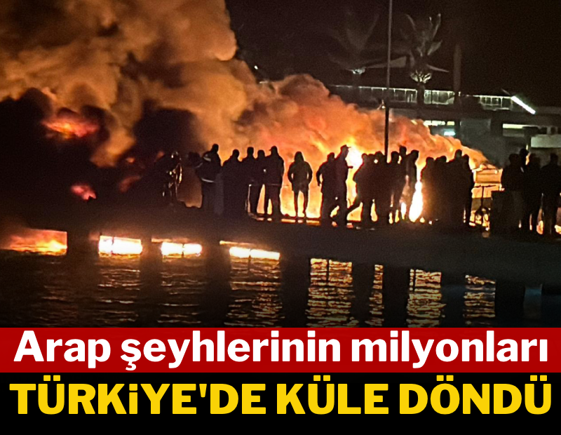 Arap şeyhlerinin milyonları Türkiye'de küle döndü 