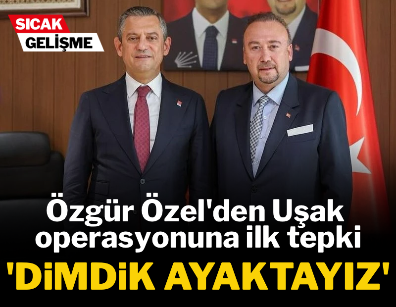 Uşak Belediye Başkanı gözaltına alındı