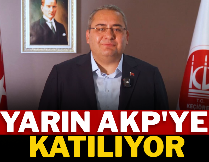 Mesut Özarslan yarın AKP'ye katılıyor