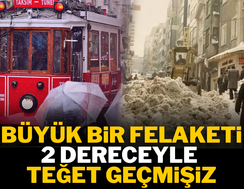 Büyük bir felaketi 2 dereceyle teğet geçmişiz! Orhan Şen açıkladı