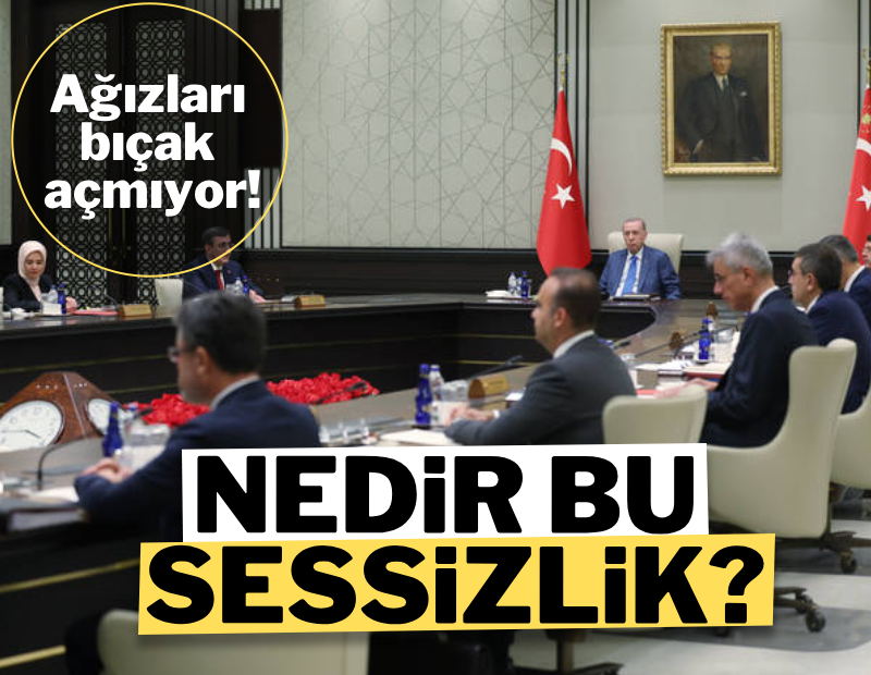 Nedir bu sessizlik? 