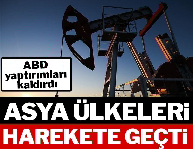 ABD yaptırımları kaldırdı: Asya ülkeleri harekete geçti