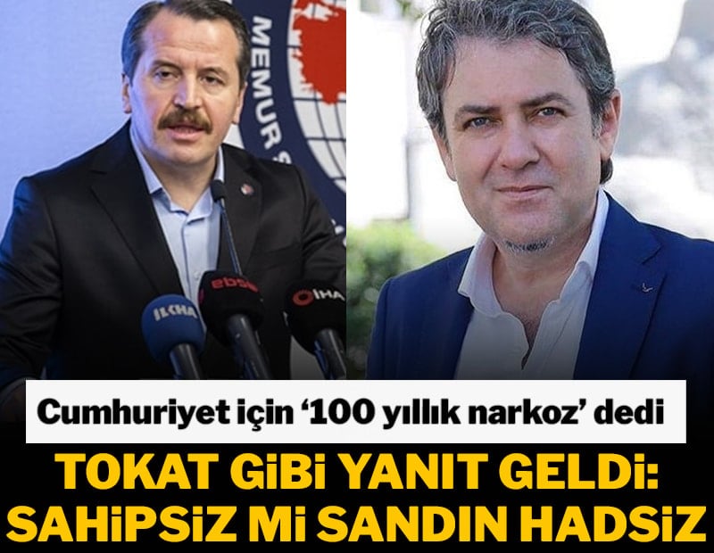 Memur-Sen Genel Başkanı Yalçın’ın '100 yıllık narkoz' sözlerine Sinan Meydan'dan sert tepki