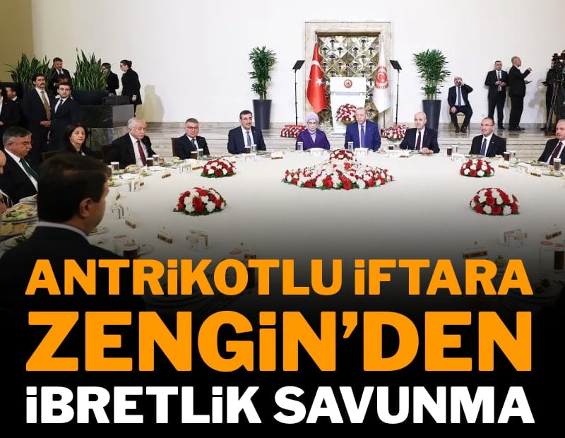 İftar menüsü tartışma yarattı: Zengin’den 'Peynir Ekmek Yeriz' çıkışı