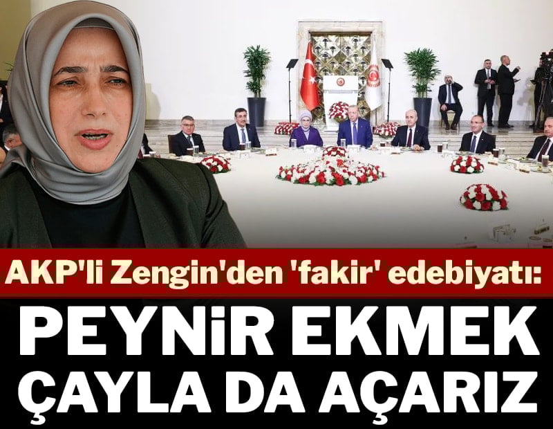 İftar menüsü tartışma yarattı: Zengin’den 'Peynir Ekmek Yeriz' çıkışı