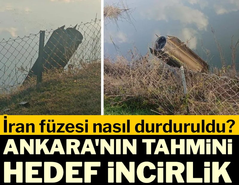 İran füzesi Türk hava sahasında nasıl durduruldu? Hedef İncirlik!