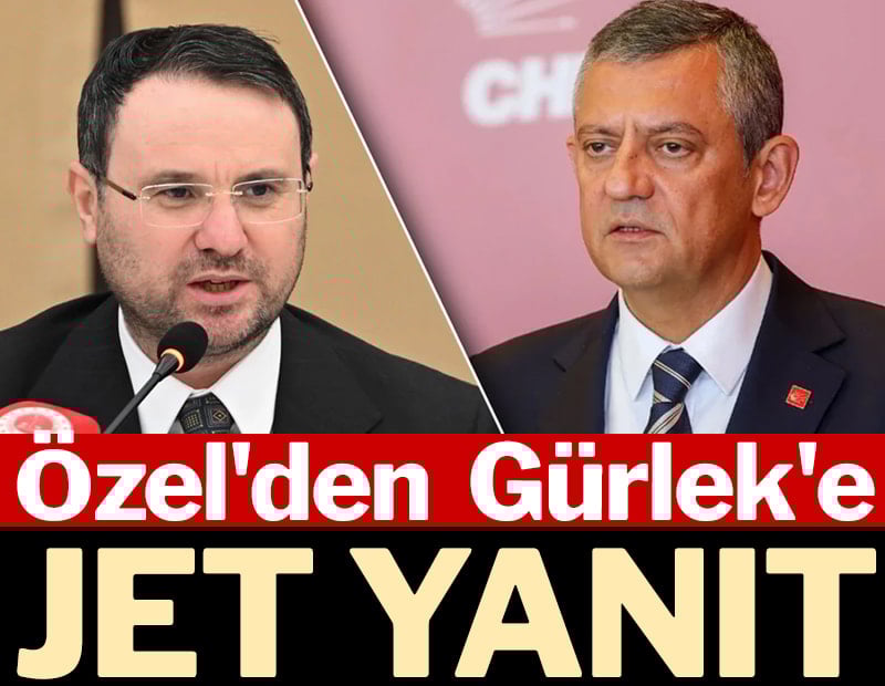 Son dakika... Özgür Özel'den Akın Gürlek'e jet yanıt