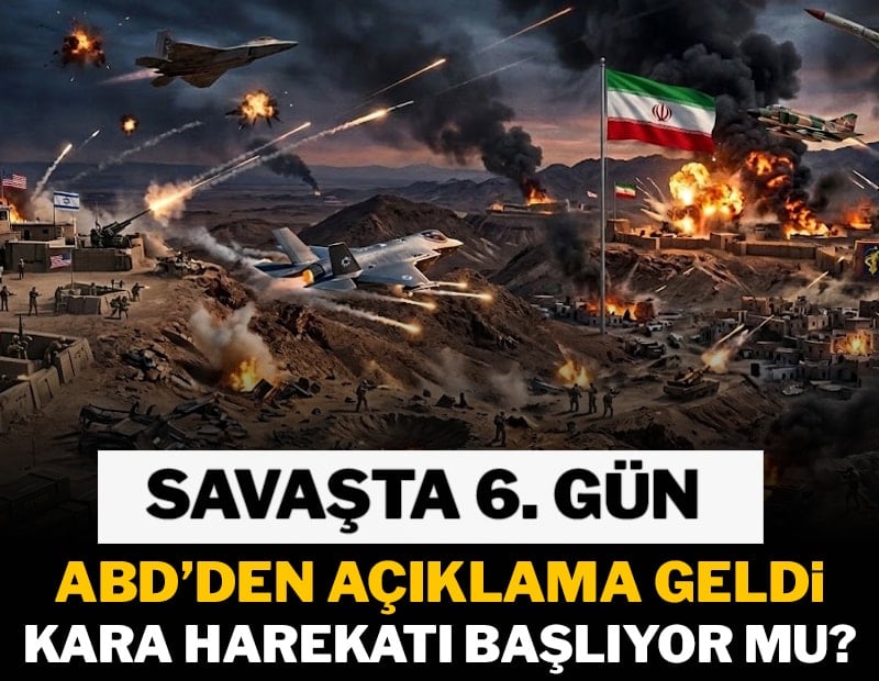 Son dakika... ABD-İsrail-İran savaşında 6. gün... Bölgeden patlama sesleri geliyor