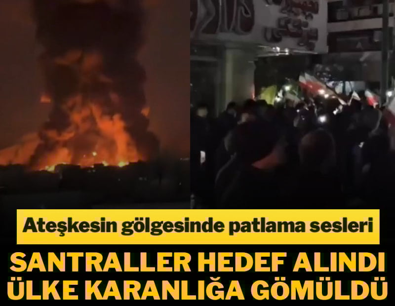 Kritik tesisler hedef alındı, İran karanlığa gömüldü! Savaşta 31'inci gün