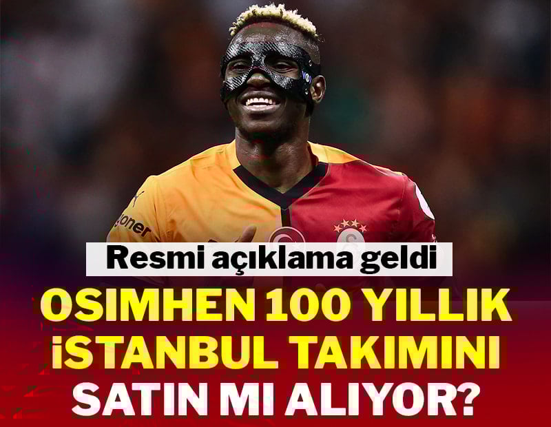 Osimhen Türkiye'nin köklü kulübünü satın alıyor