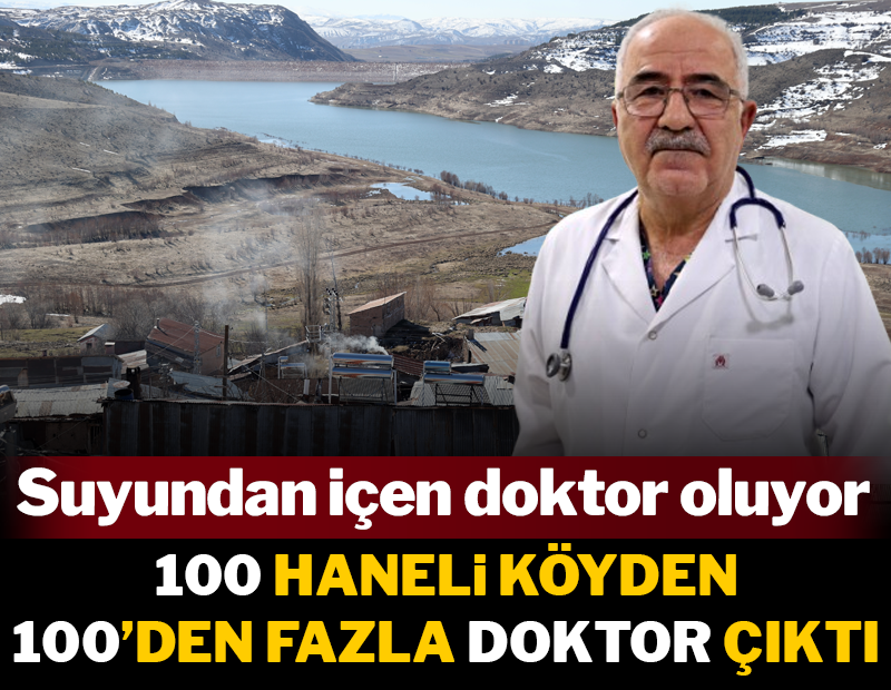 Sivas'ta 100 haneli köyden 100'ün üzerinde doktor çıktı