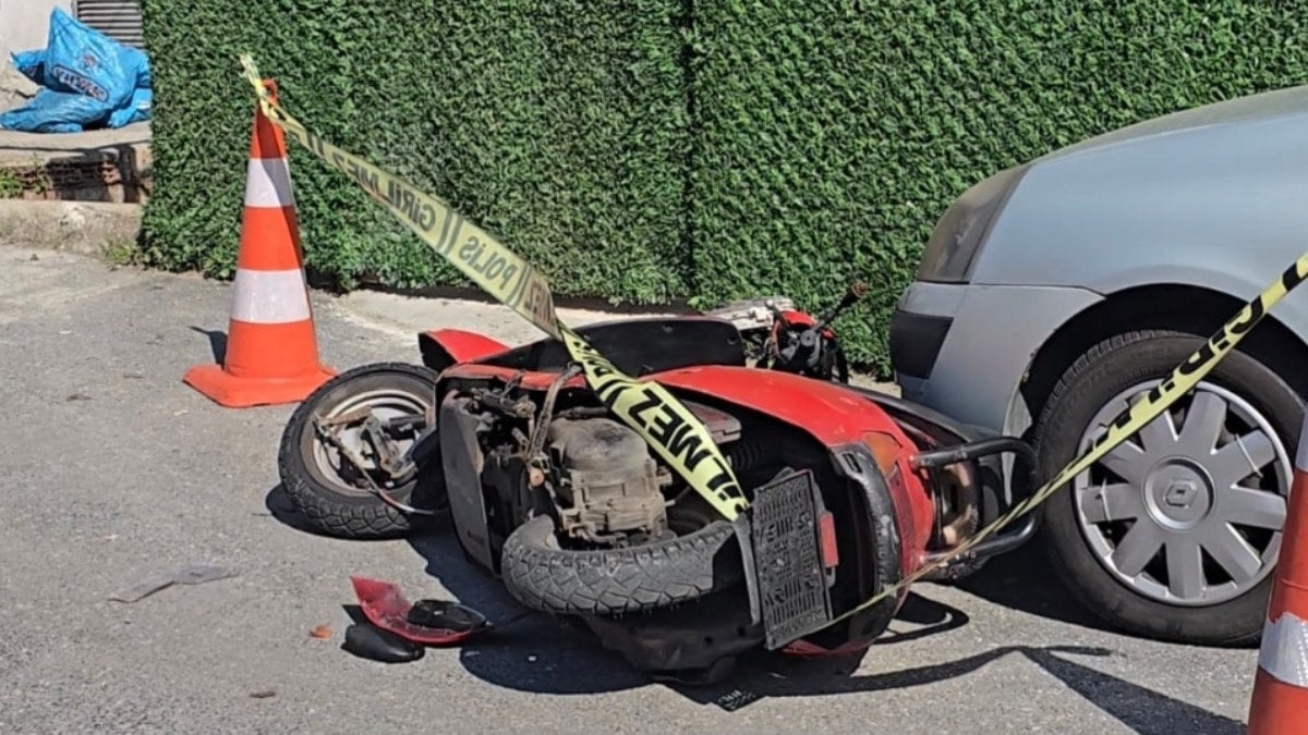 Beykoz'da üniversite öğrencisi motosikletiyle can verdi